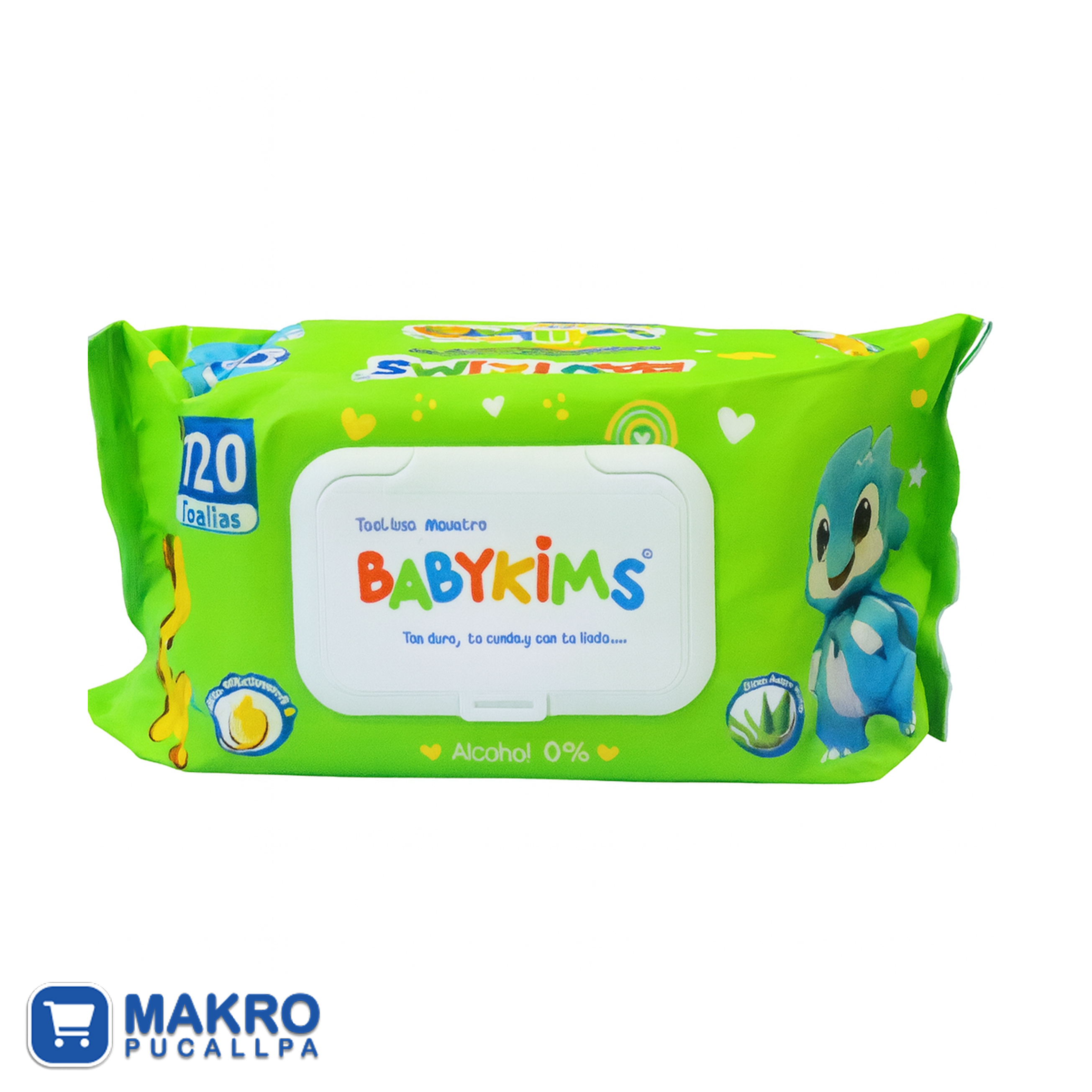 TOALLAS HUMEDA BABYKIMS X 120 CJA*24 UNDS